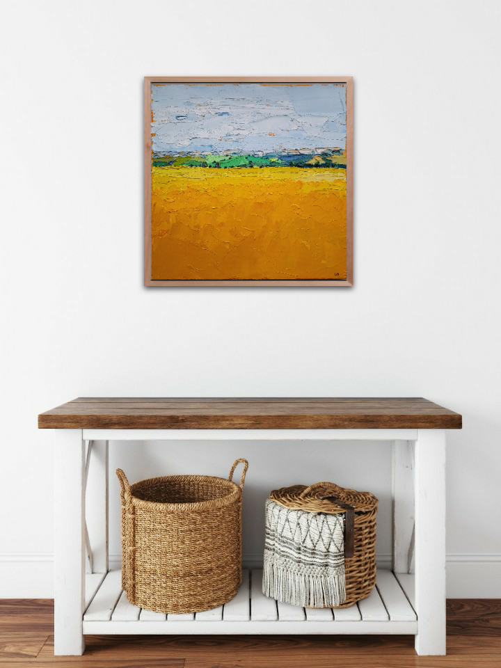 Barley Field in Dowdeswell, Cotswolds by Georgie Dowling - Secondary Image