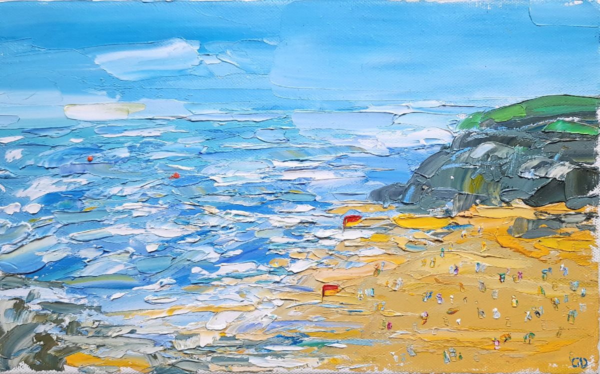 Bude Beach IIII by Georgie Dowling