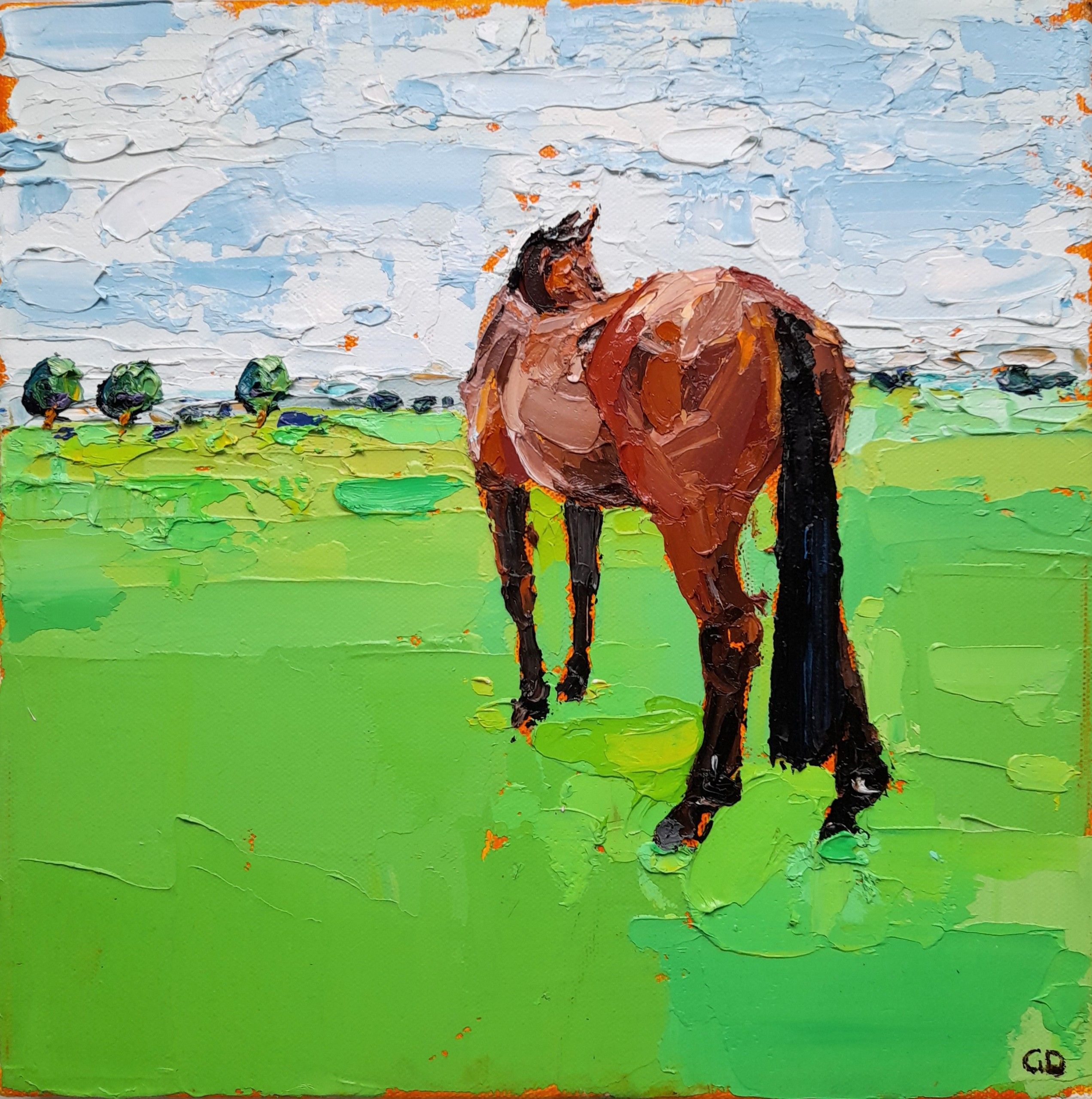 Gazing Horse by Georgie Dowling