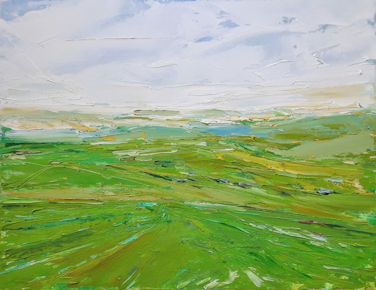 South Downs Greens by Georgie Dowling