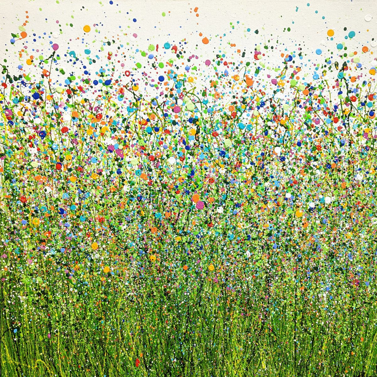 Glorious Rainbow Meadow by Lucy Moore