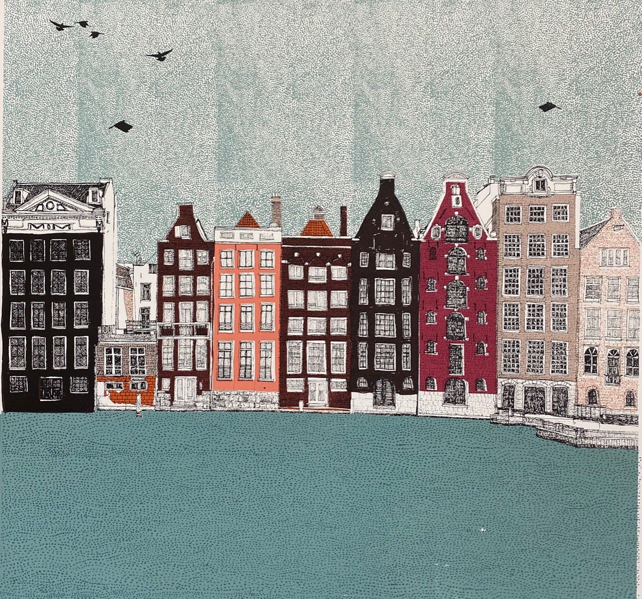 Hallo Houses, Amsterdam by Clare Halifax
