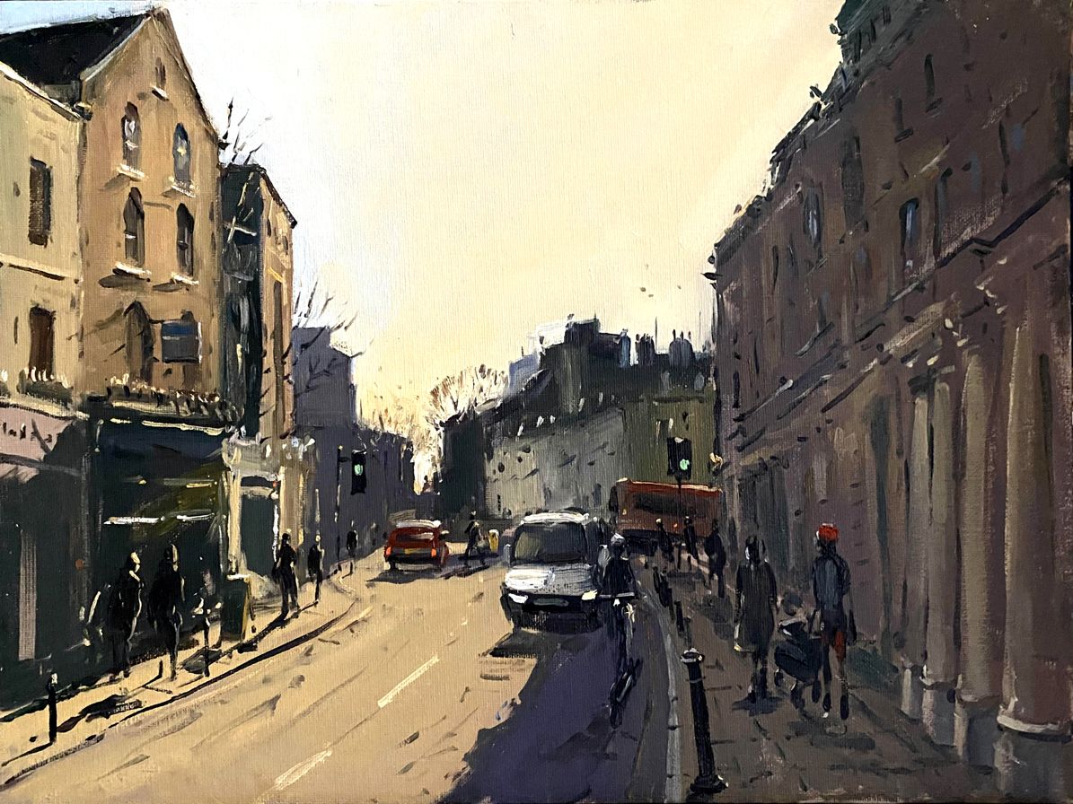Hill Street View on a winter morning by Tushar Sabale
