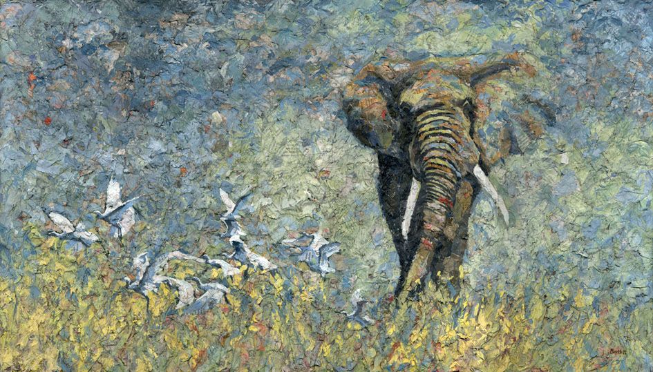 Hommage to the Wise Old Elephant by Paul Bartlett