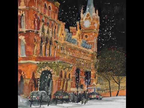 Late Night Arrivals, St Pancras, London  by Susan Brown