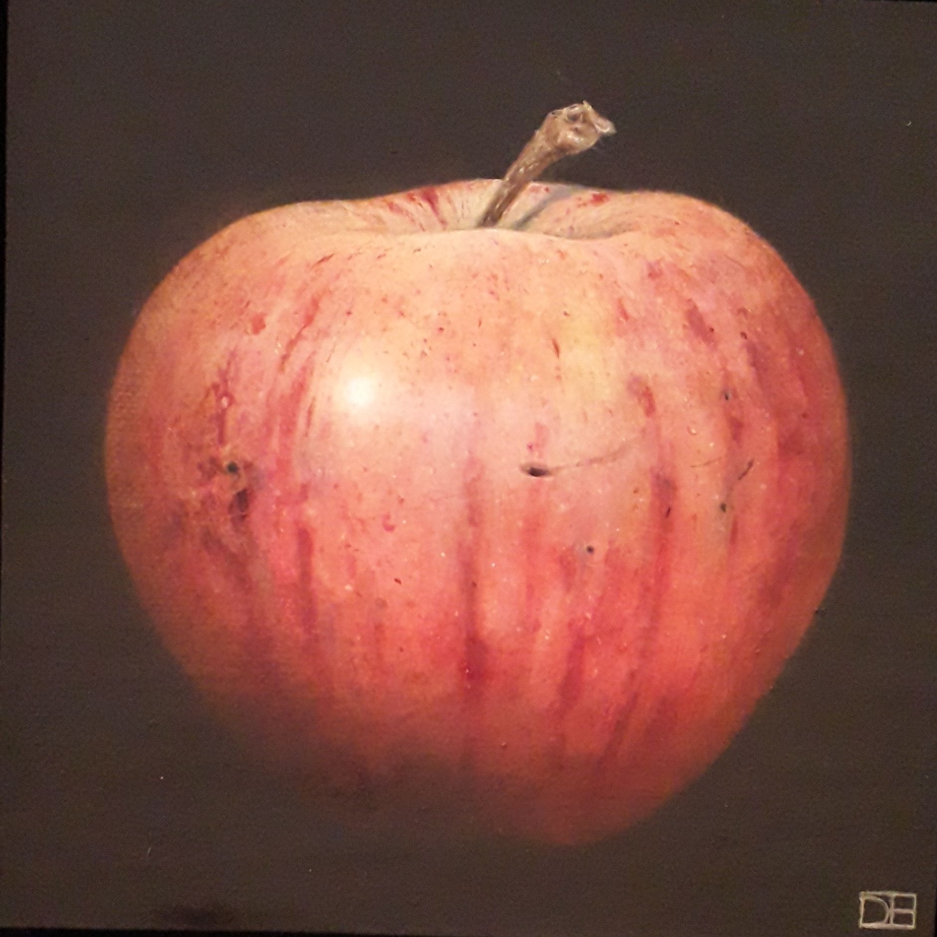 Stripey Apple by Dani Humberstone