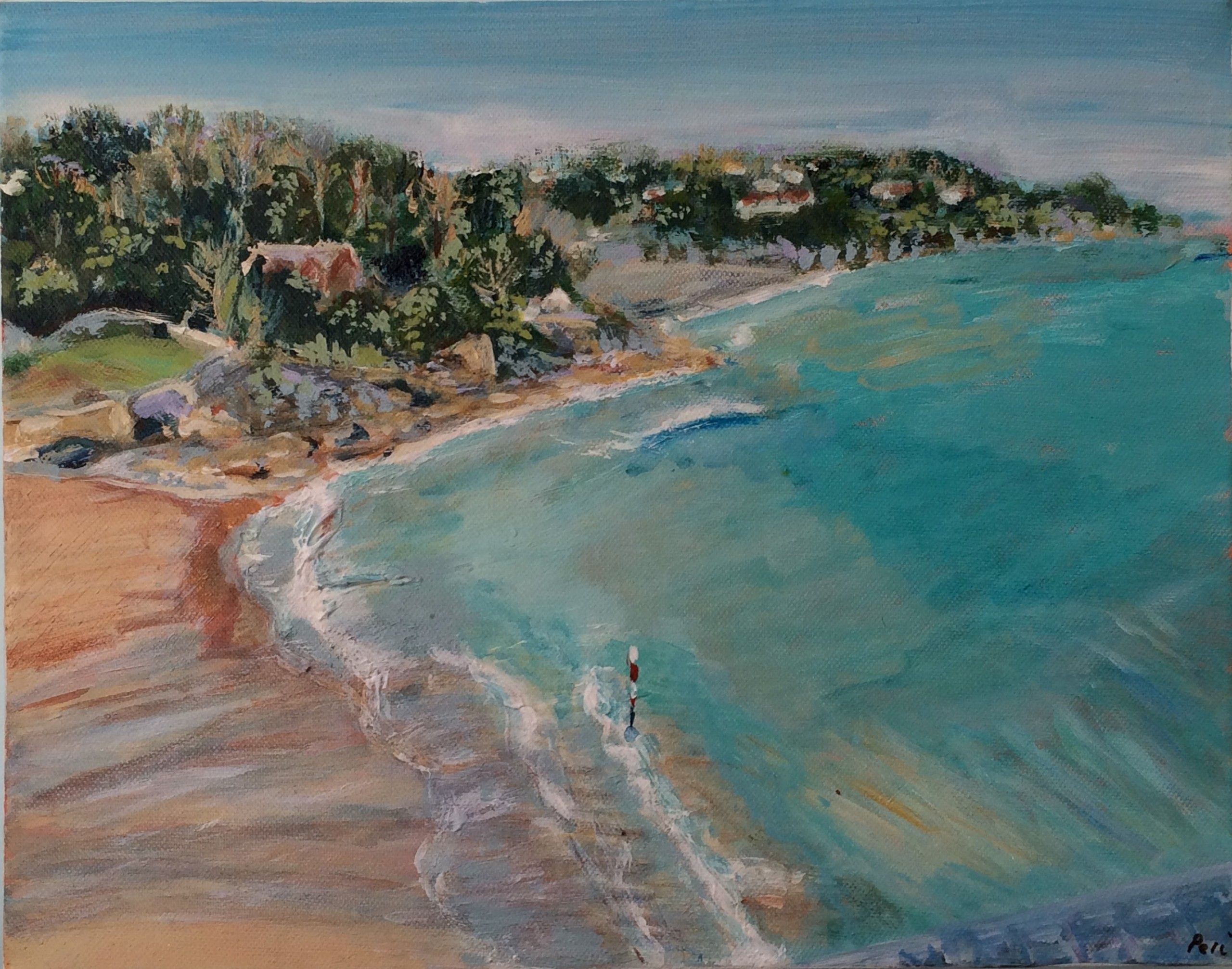 South Sands, Salcombe by Peri Taylor