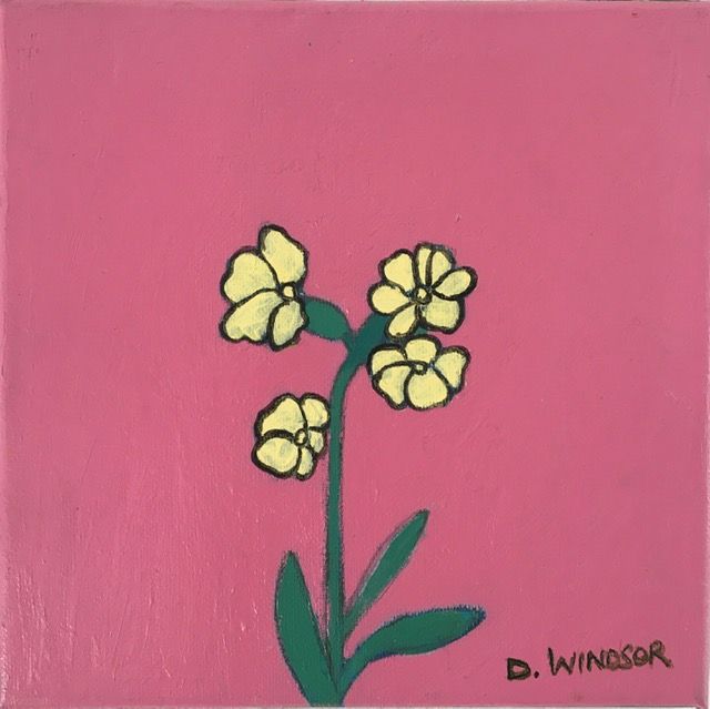 Yellow Flowers II by Deborah Windsor