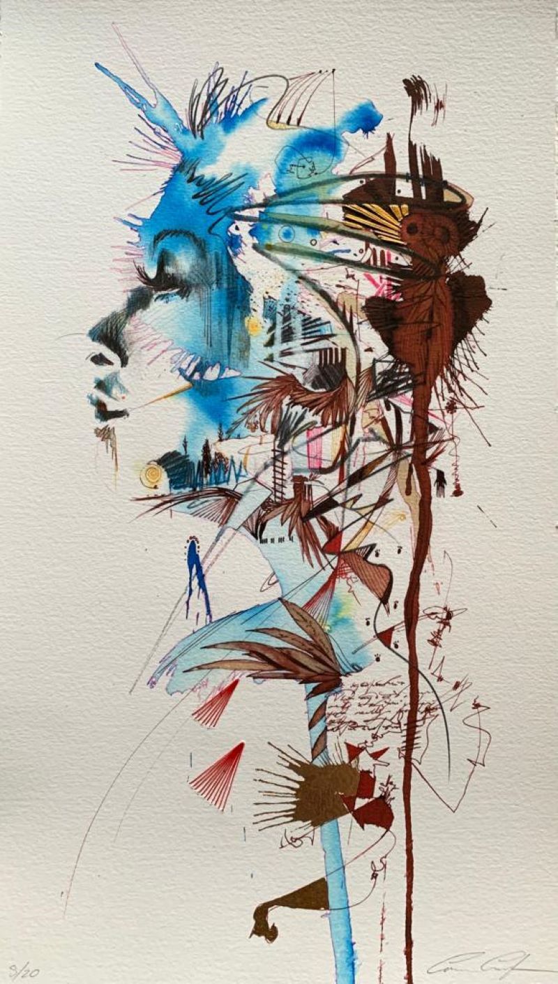 A Little Piece of Peace and Quiet by Carne Griffiths