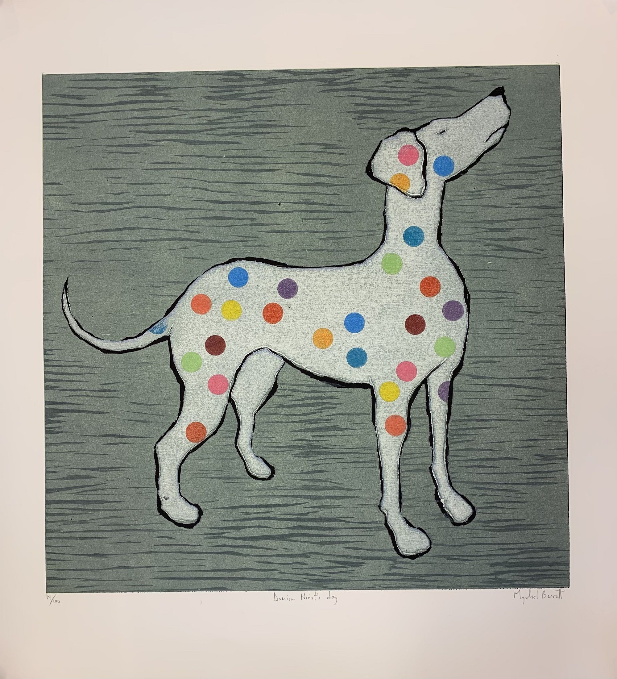 Damien Hirst's Dog by Mychael Barratt - Secondary Image