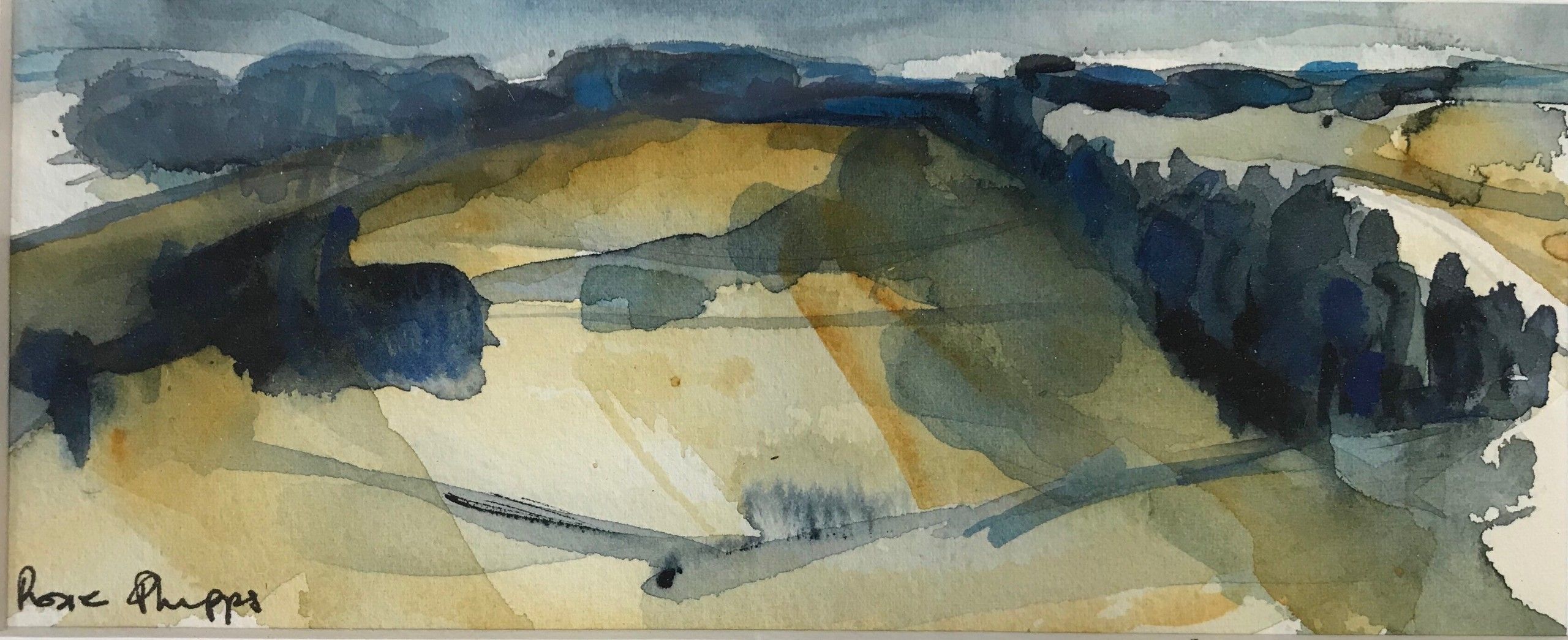 Cotswolds Landscape by Rosie Phipps
