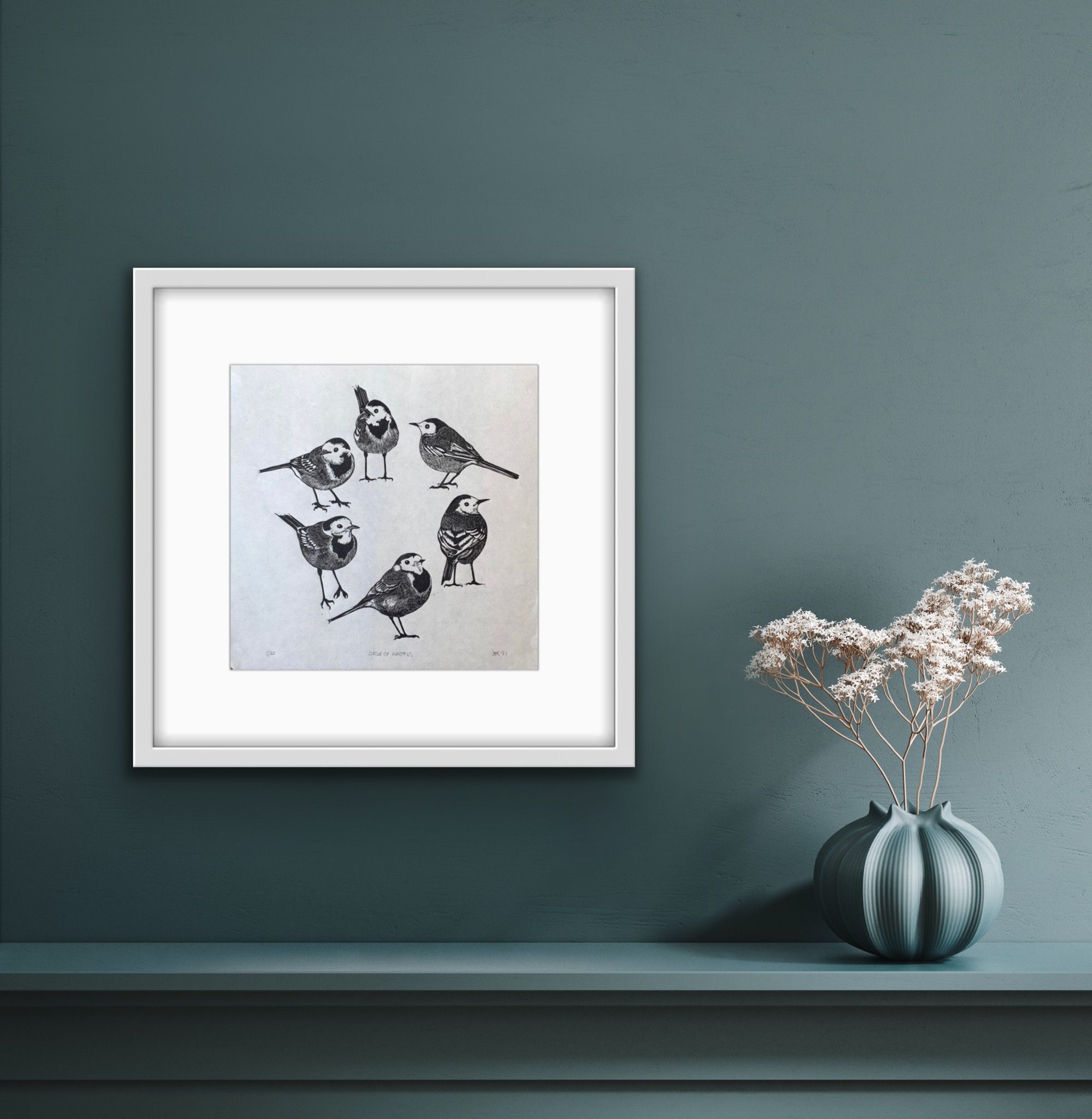 Circle of Wagtails by Jane Spink - Secondary Image