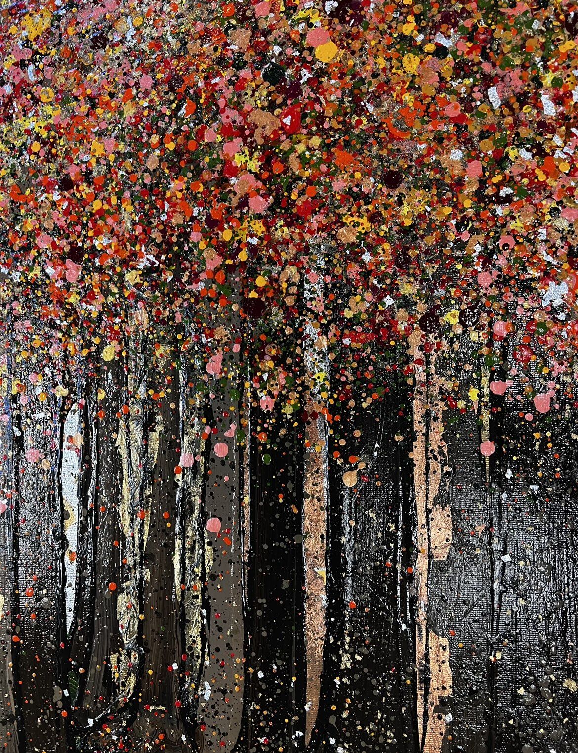 In the Beautiful Autumn Wood, Original Painting by Nicky Chubb ...