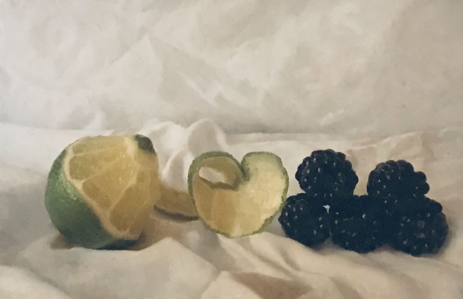 Lime and Blackberries by Kate Verrion