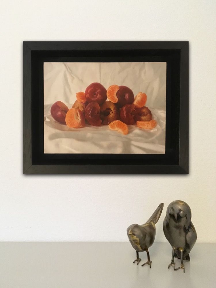 Cherries and Satsuma by Kate Verrion - Secondary Image