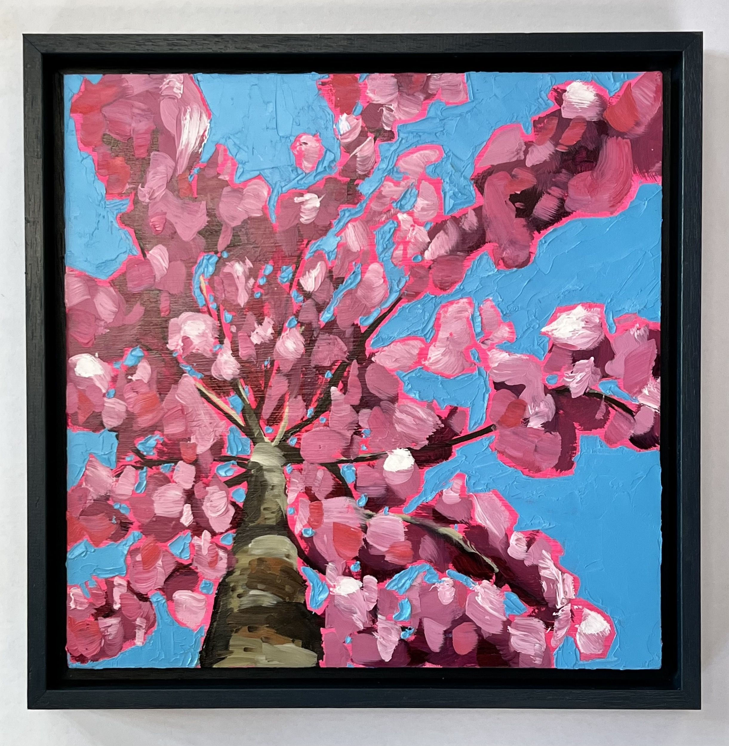 Looking Up Through Cherry Blossom for Warmth by Emily Finch - Secondary Image