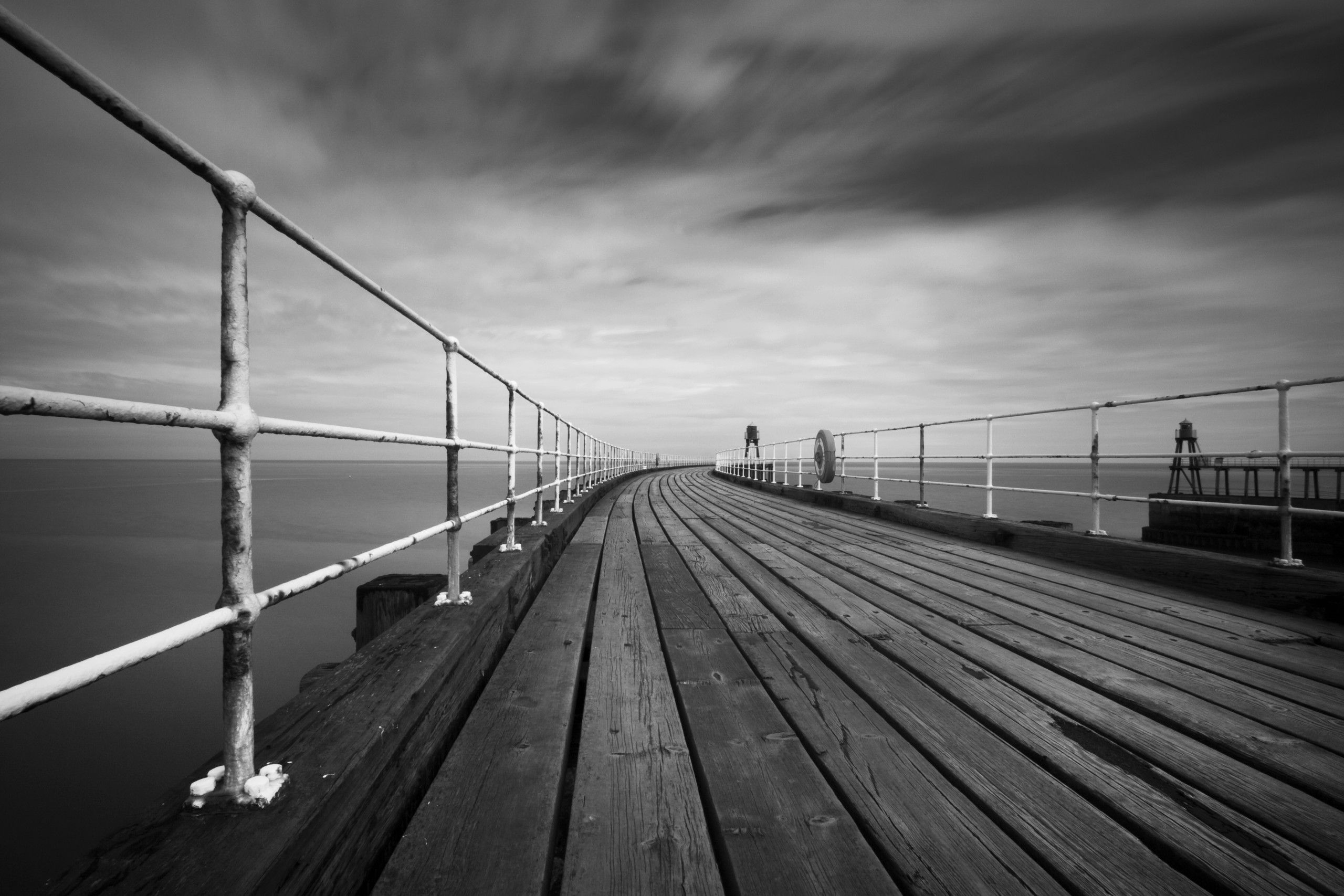 Whitby Pier by Matthew Walker