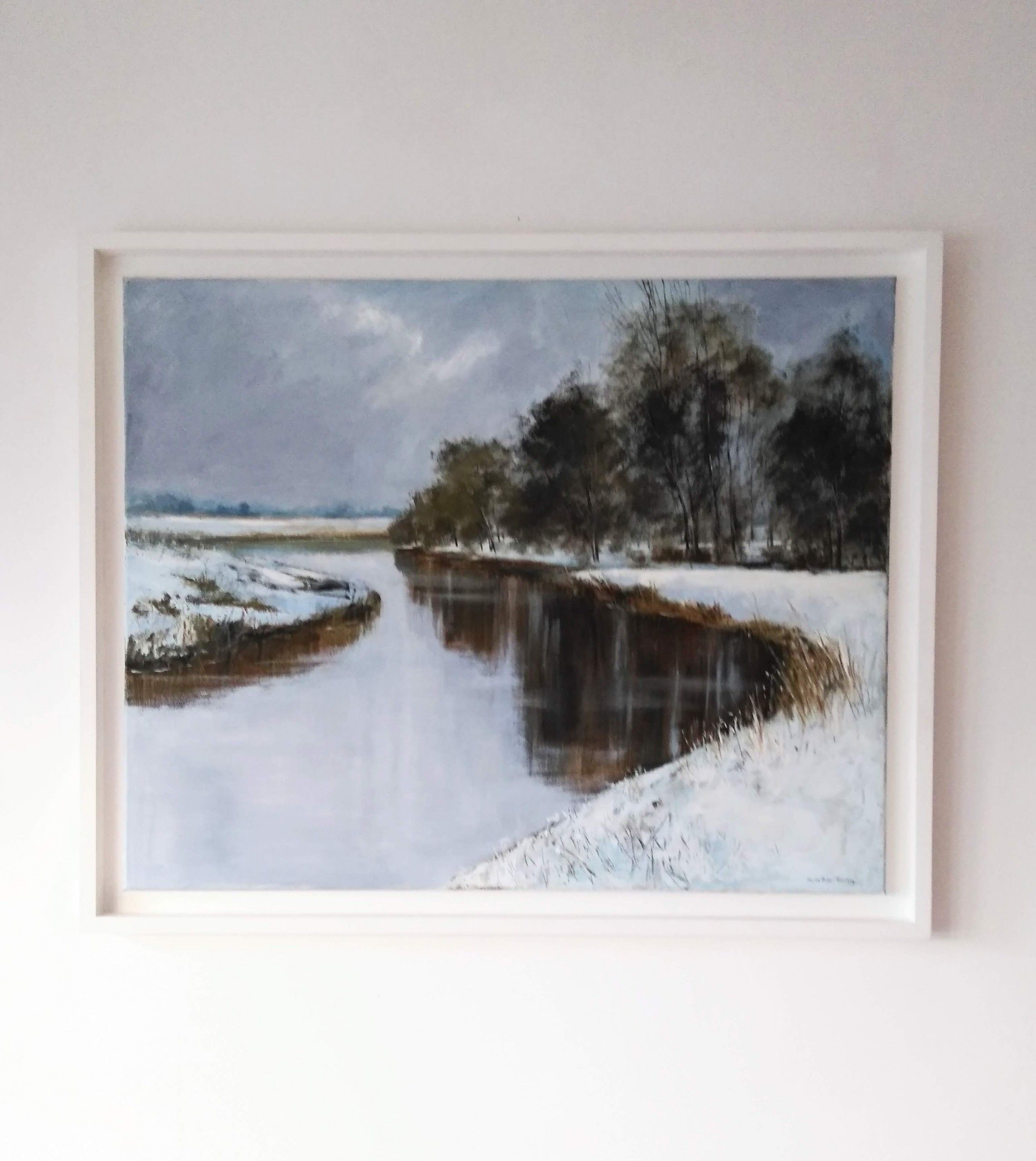 Silent Winter River by Caroline McMillan Davey - Secondary Image