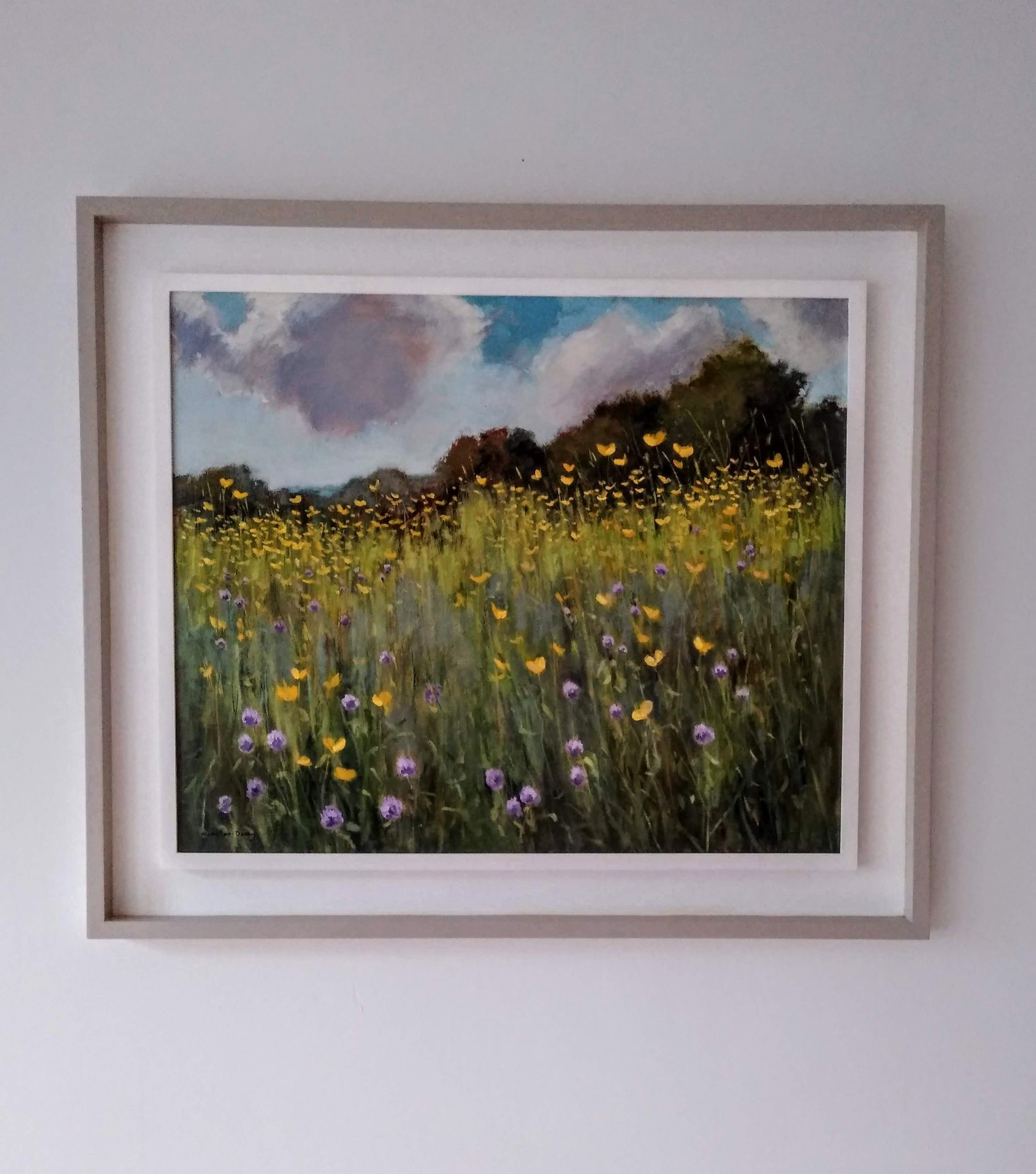 Buttercups and clover by Caroline McMillan Davey - Secondary Image