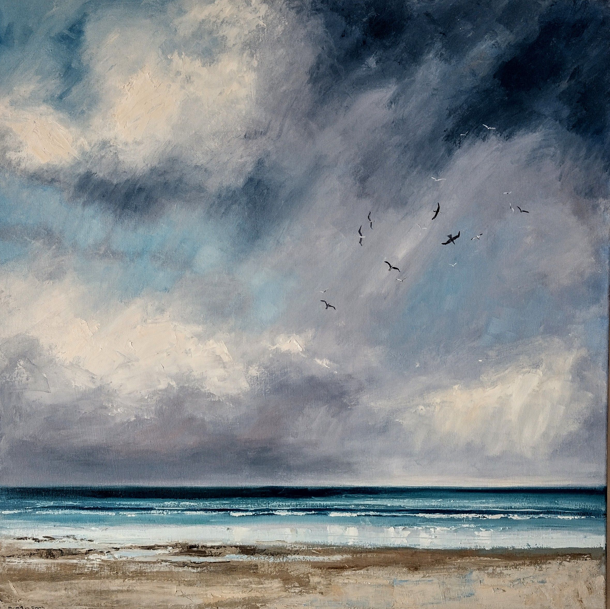 Cry of the gulls by Caroline McMillan Davey