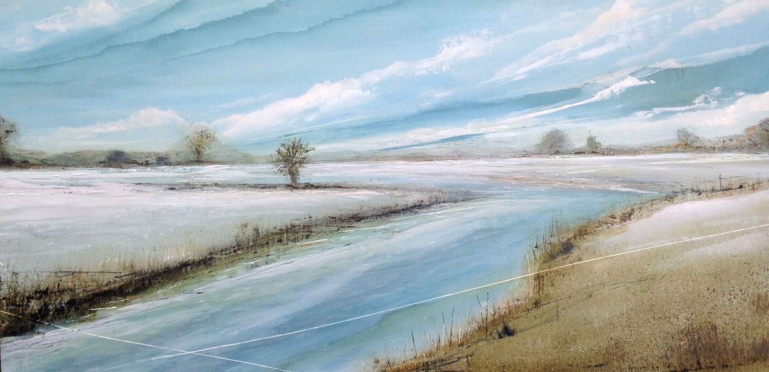 River in the Frost by Jane Skingley
