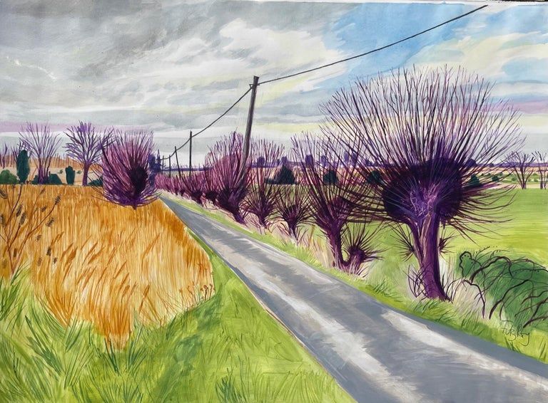 Road to Reedham by Cornelia Fitzroy