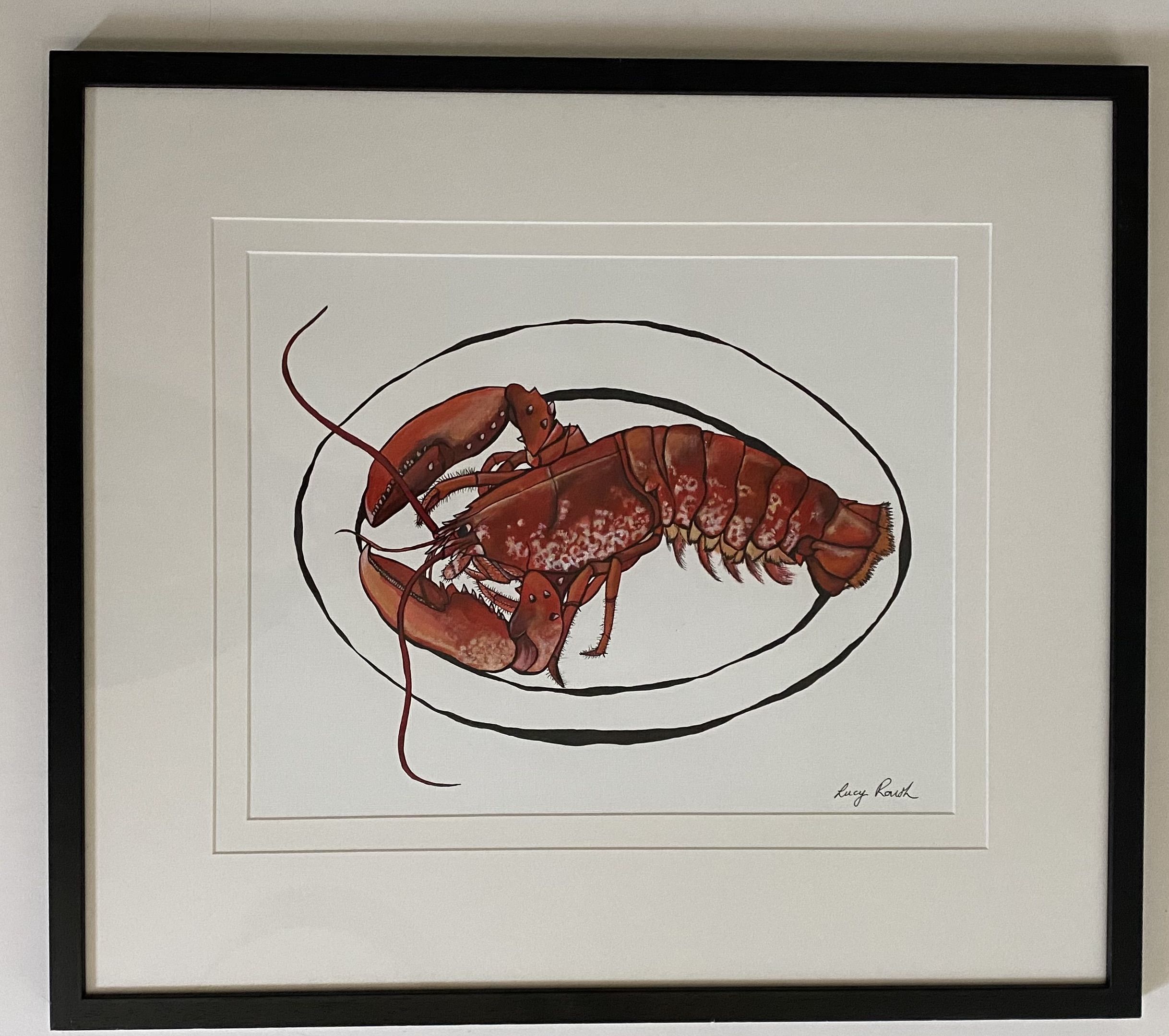 Dartmouth Lobster by Lucy Routh - Secondary Image