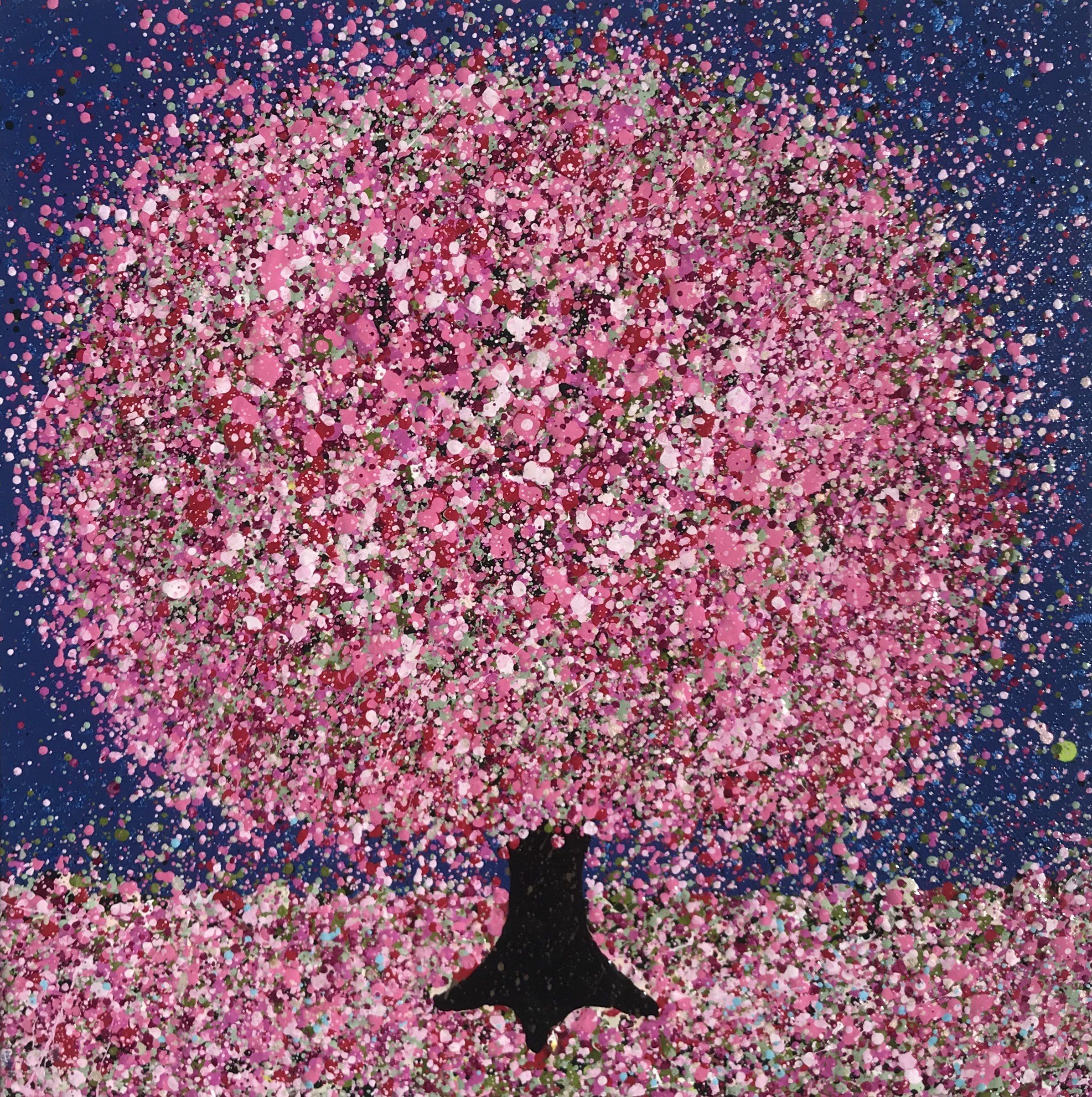 Midnight Sakura II by Nicky Chubb