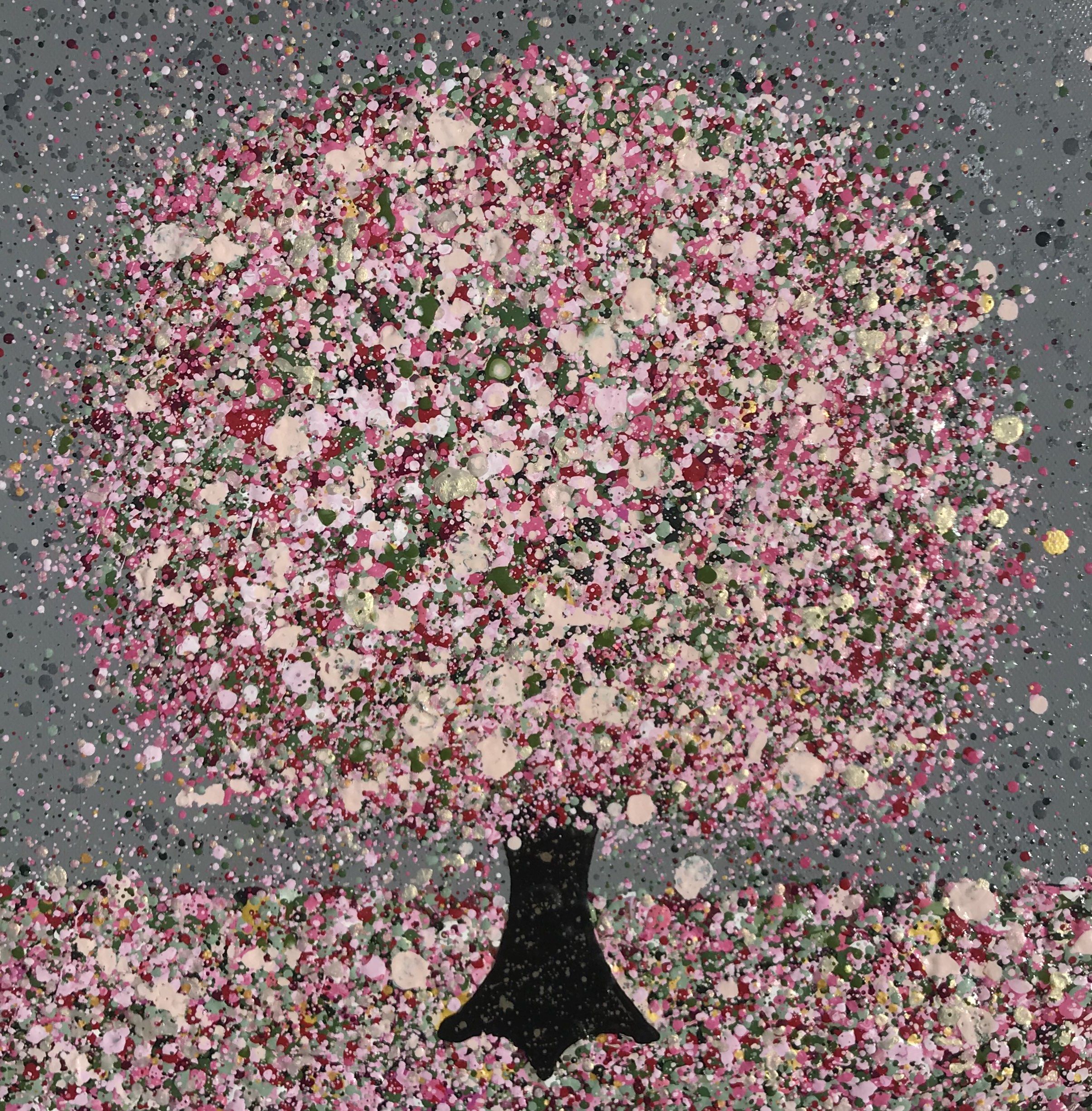 Whirling Cherry Blossom by Nicky Chubb