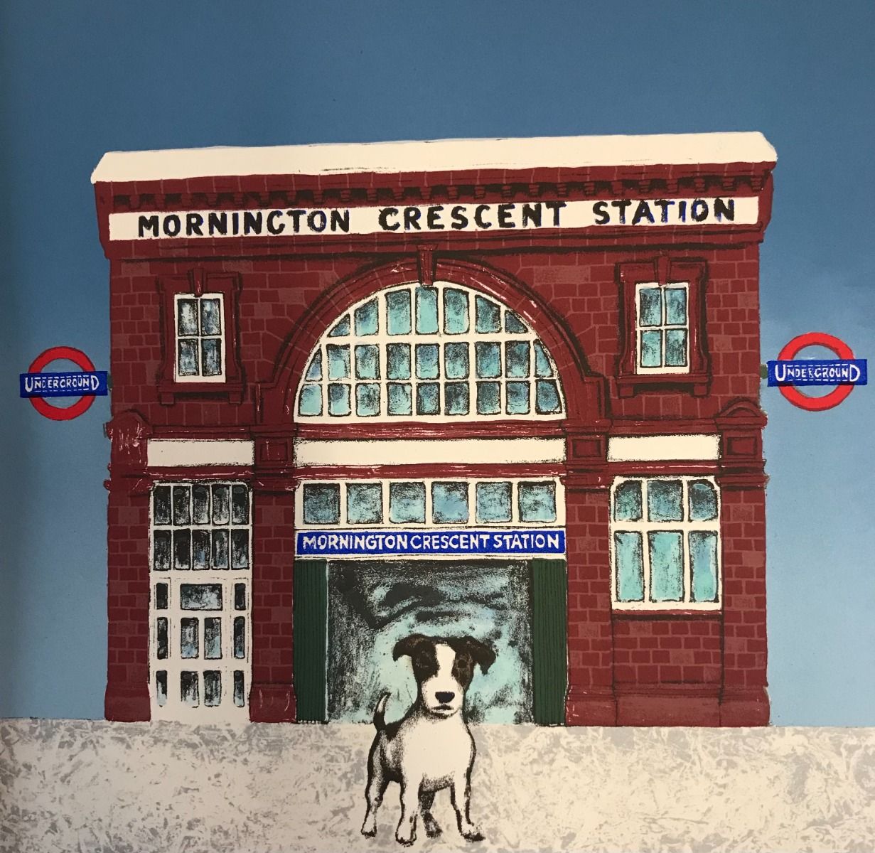 Wes Anderson's Dog - Mornington Crescent by Mychael Barratt