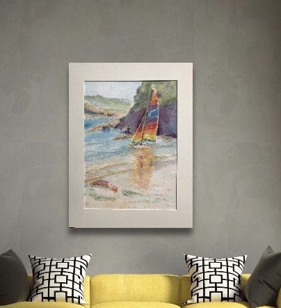 Hobie Cat, South Sands, Salcombe by Peri Taylor - Secondary Image