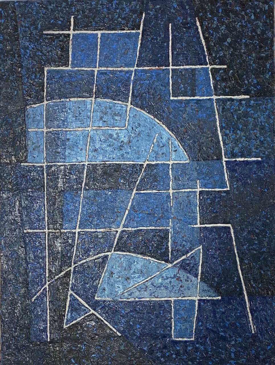 Blue Composition by Miles Cole