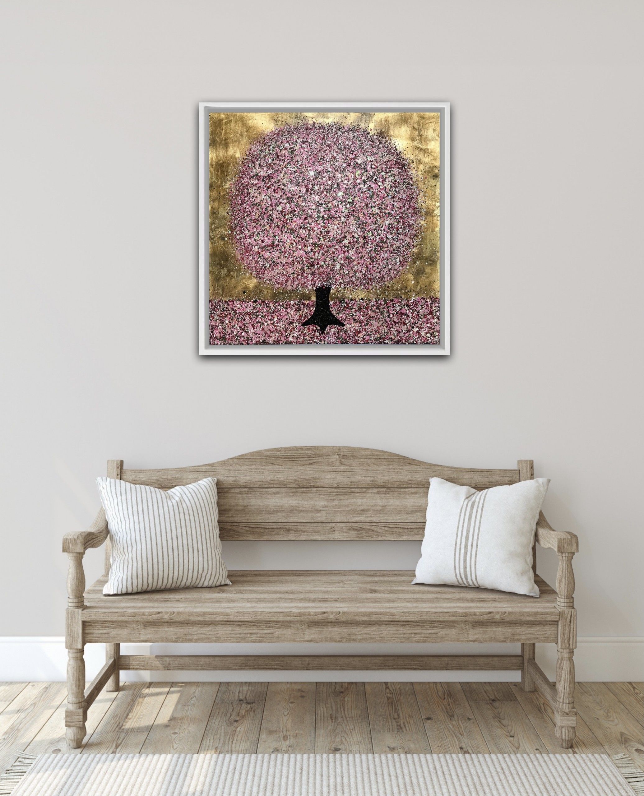Tumbling Blossom on a Spring Evening by Nicky Chubb - Secondary Image