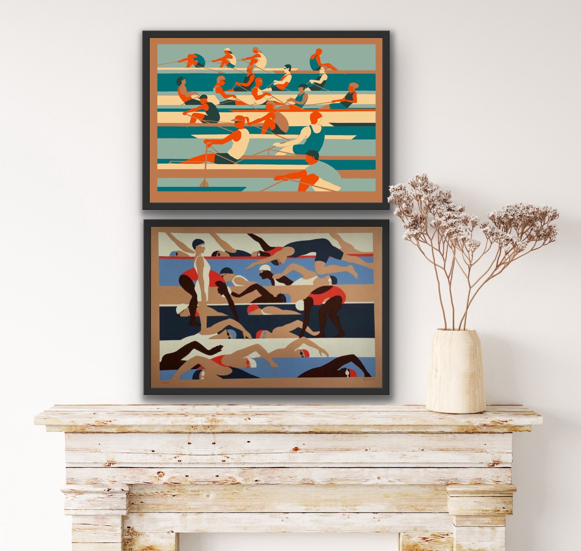 Swimmers and Rowers by Eliza Southwood - Secondary Image