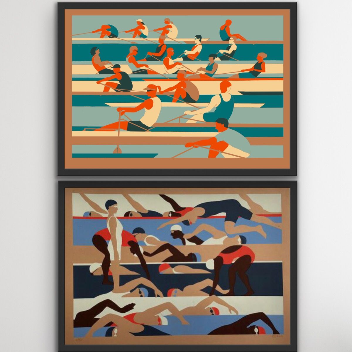 Swimmers and Rowers by Eliza Southwood