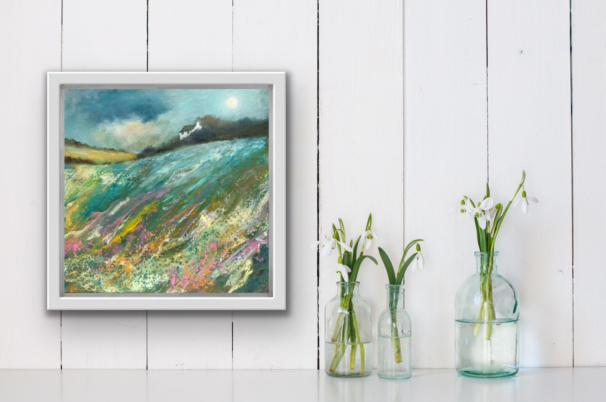 Pastel Meadow by Cathryn Jeff - Secondary Image