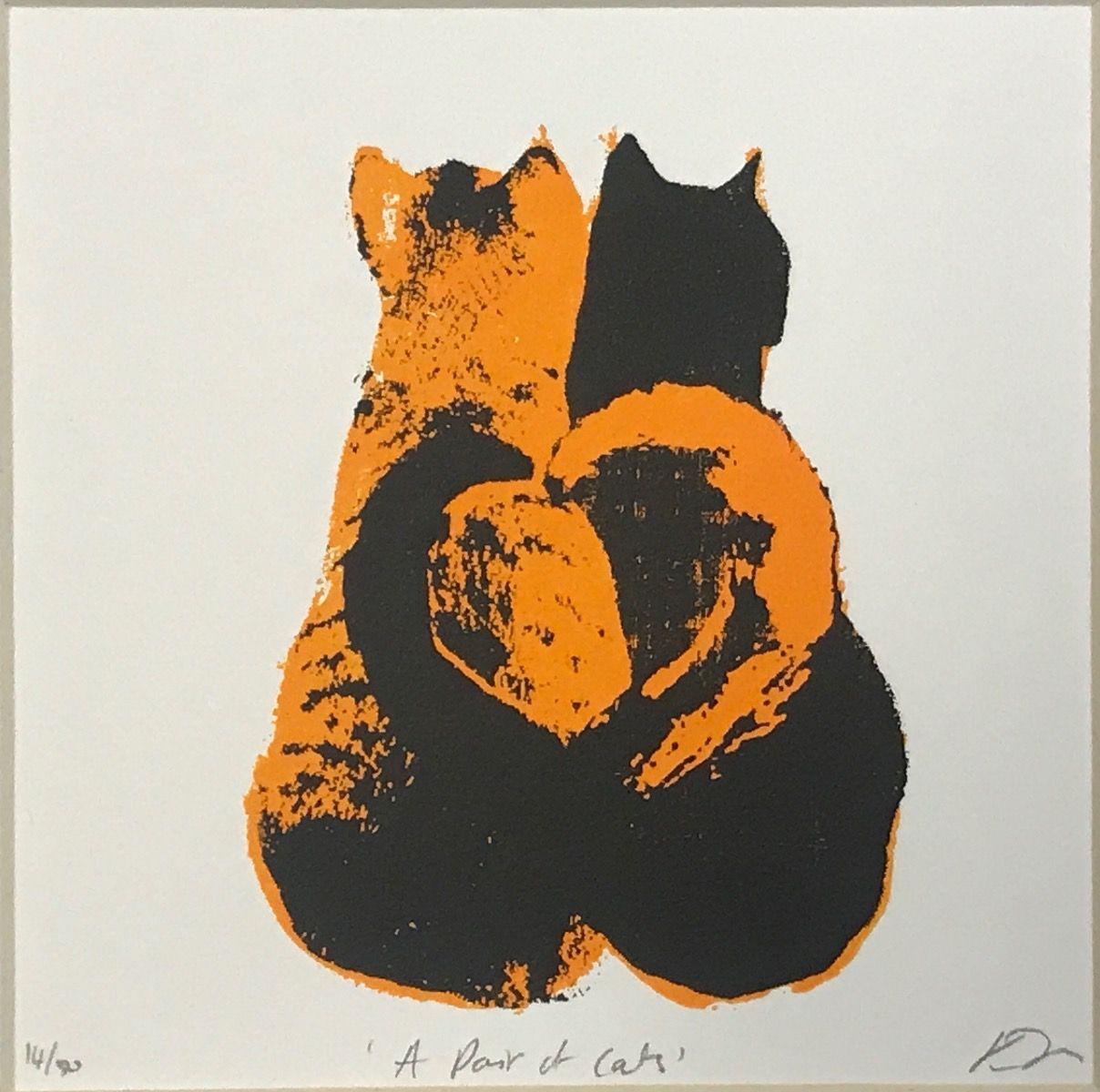 A Pair of Cats by Katie Edwards