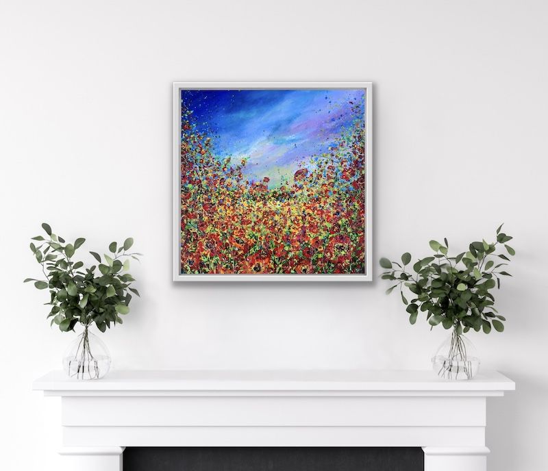Red Poppy Field by Jan Rogers - Secondary Image