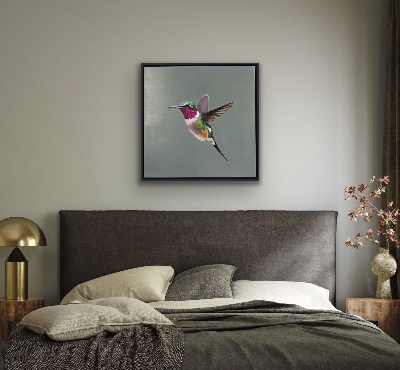 Single hummingbird by Angela Smith - Secondary Image