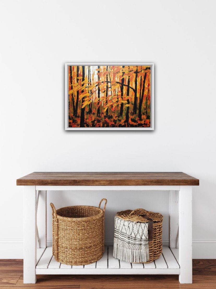 Autumn Woodland Sight by Alexandra Buckle - Secondary Image