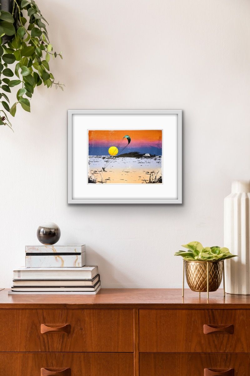 Sunset Kitesurf by Katie Edwards - Secondary Image
