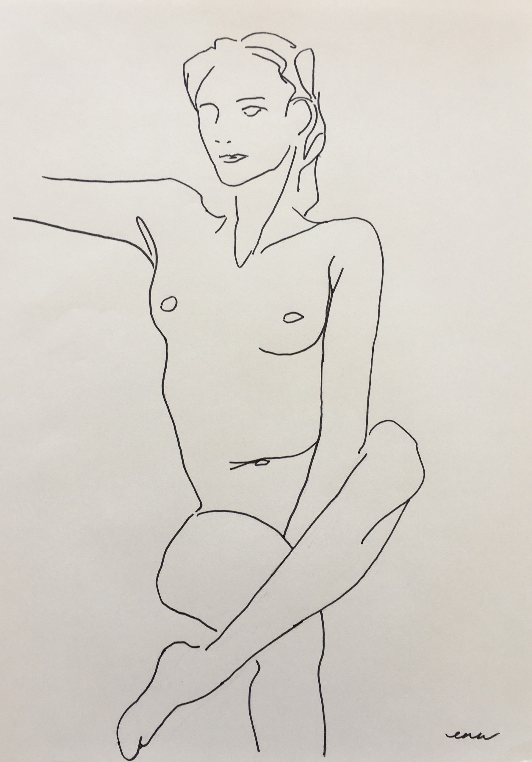 Nude V by Ellen Williams