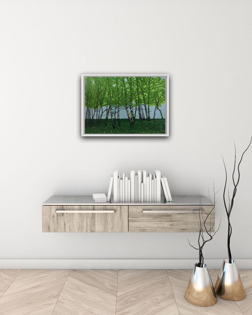 Summer Birches by Jennifer Jokhoo - Secondary Image