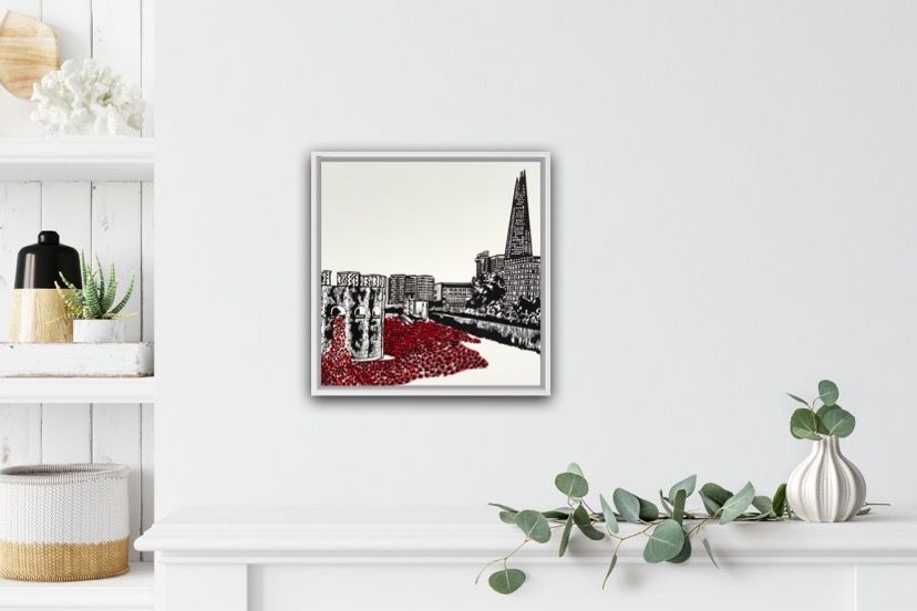 Tower of London - Red Sea Variation by Jennifer Jokhoo - Secondary Image