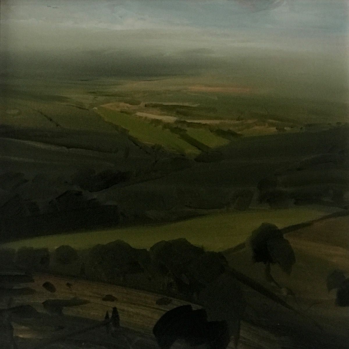 Hills In Mist  by James Naughton