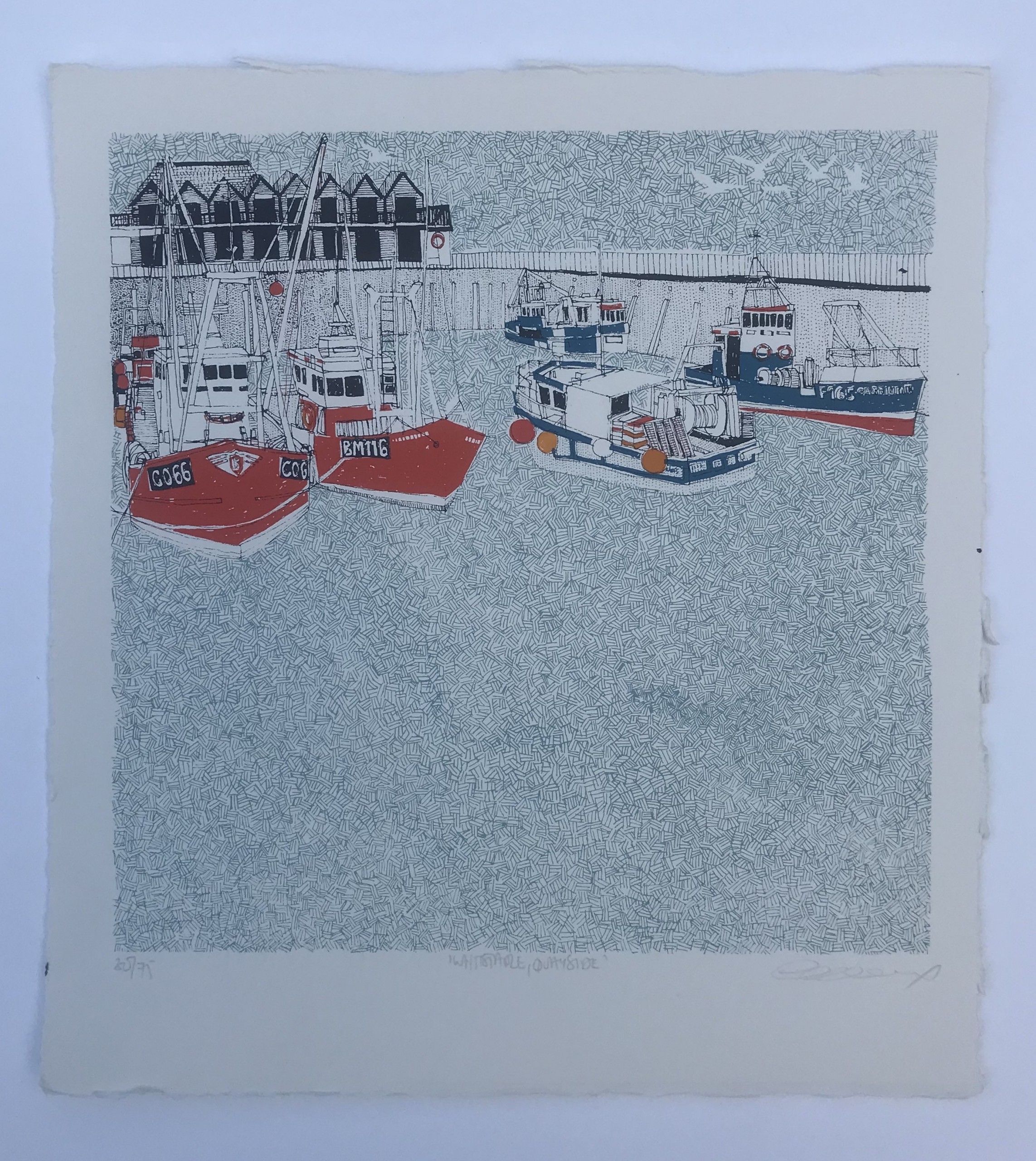 Whitstable Harbour by Clare Halifax - Secondary Image