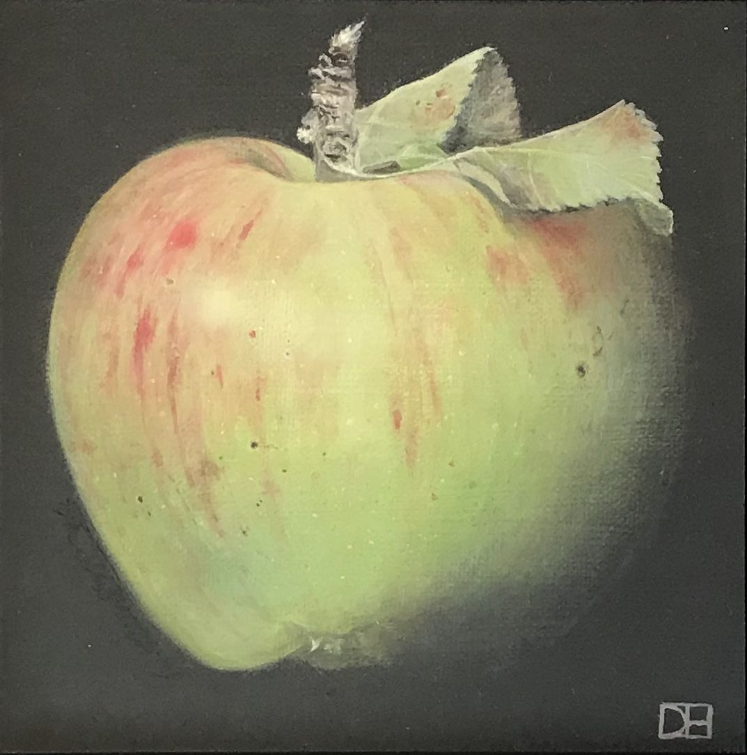 Large Green Apple by Dani Humberstone
