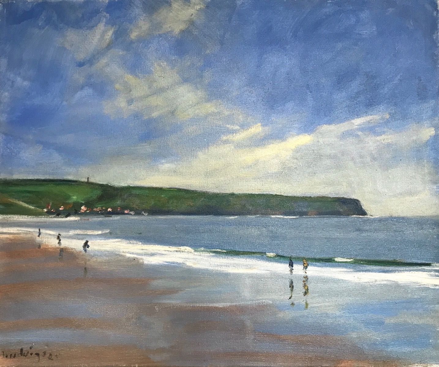 Sandsend, May 13 by Malcom Ludvigsen