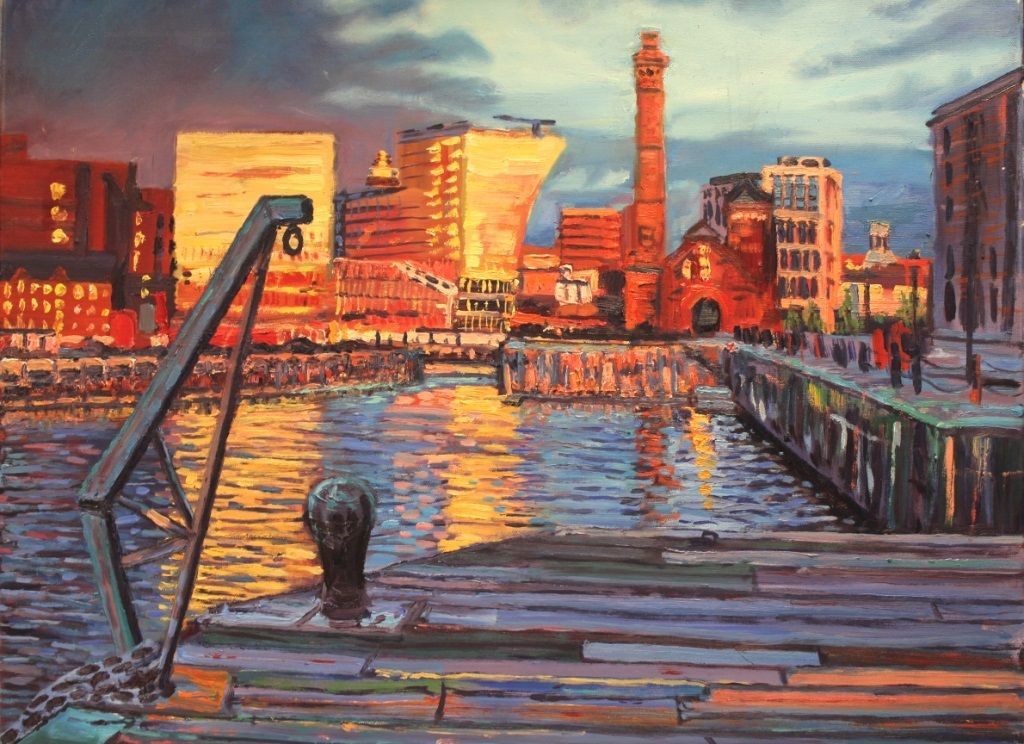 Albert docks regenerated, Liverpool by Robert Barlow