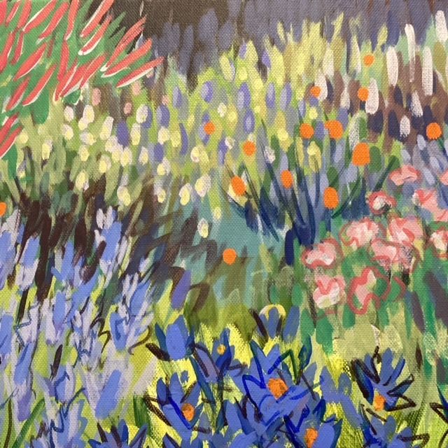 Irises by Rosemary Farrer - Secondary Image